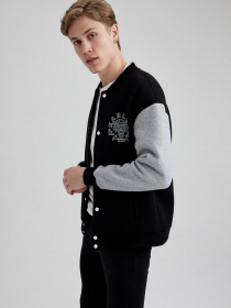 Бомбер DeFacto модель B1179AX-BK81 Фото