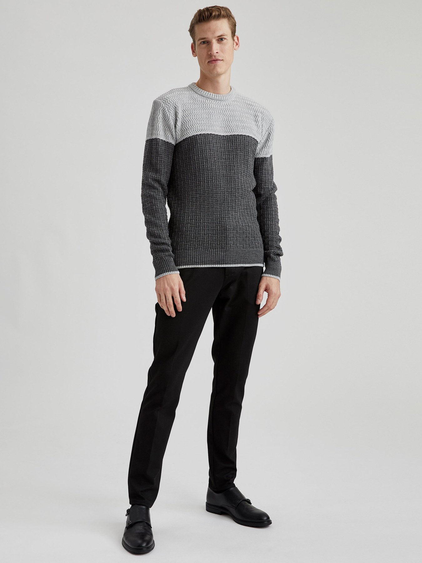 Джемпер DeFacto модель T6364AZ-GR228 Фото