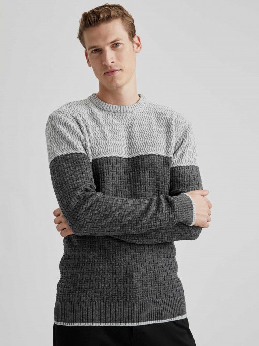 Джемпер DeFacto модель T6364AZ-GR228 Фото