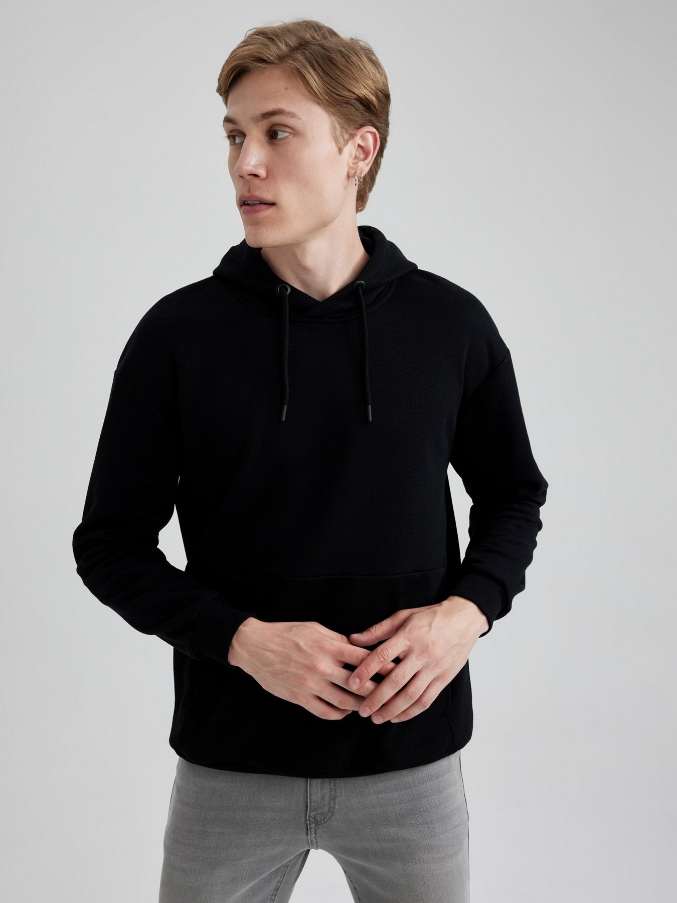 Худи DeFacto модель Y0764AZ-BK81 Фото