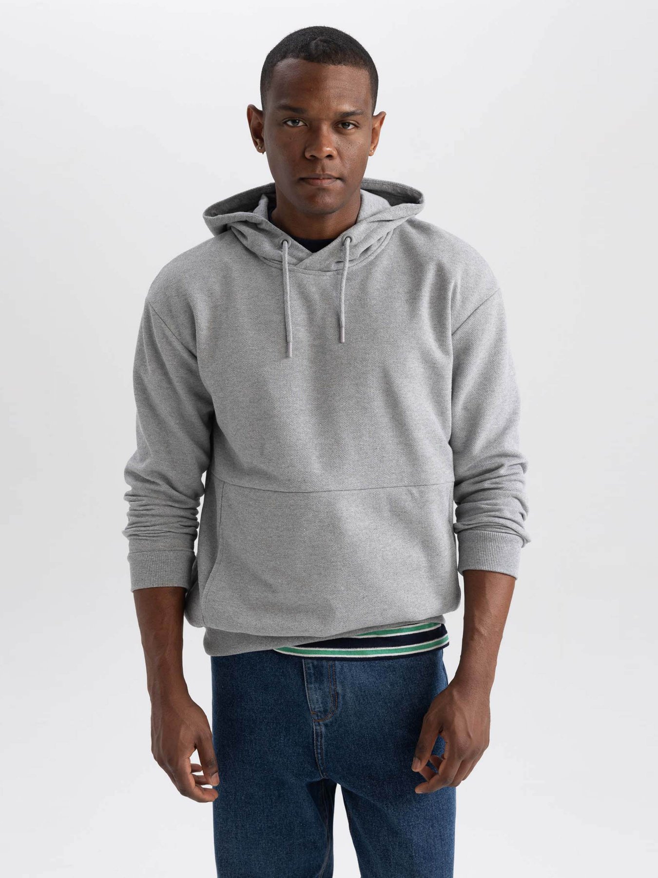 Худи DeFacto модель Y0764AZ-GR362 Фото