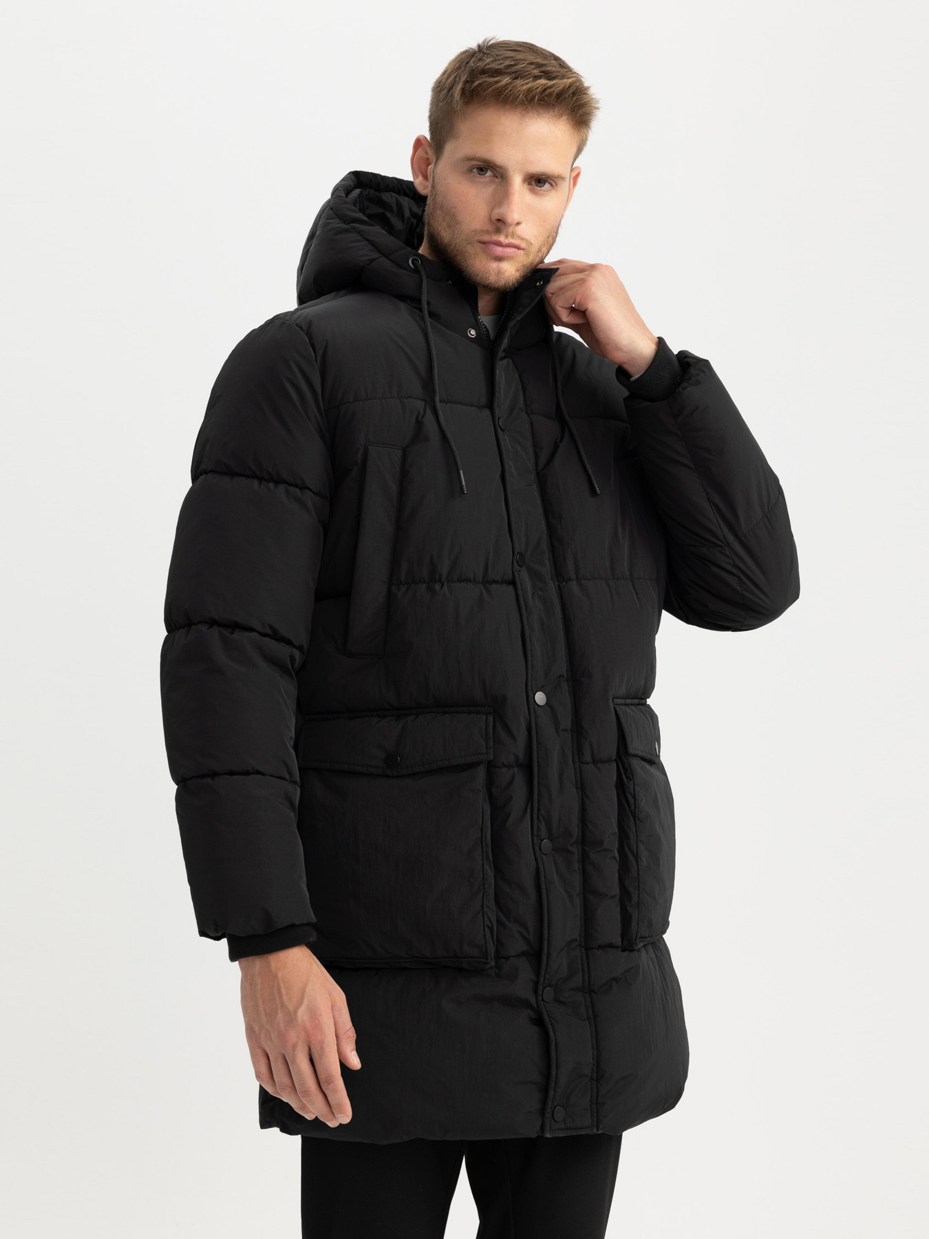 Парка DeFacto модель A3694AX-BK27 Фото