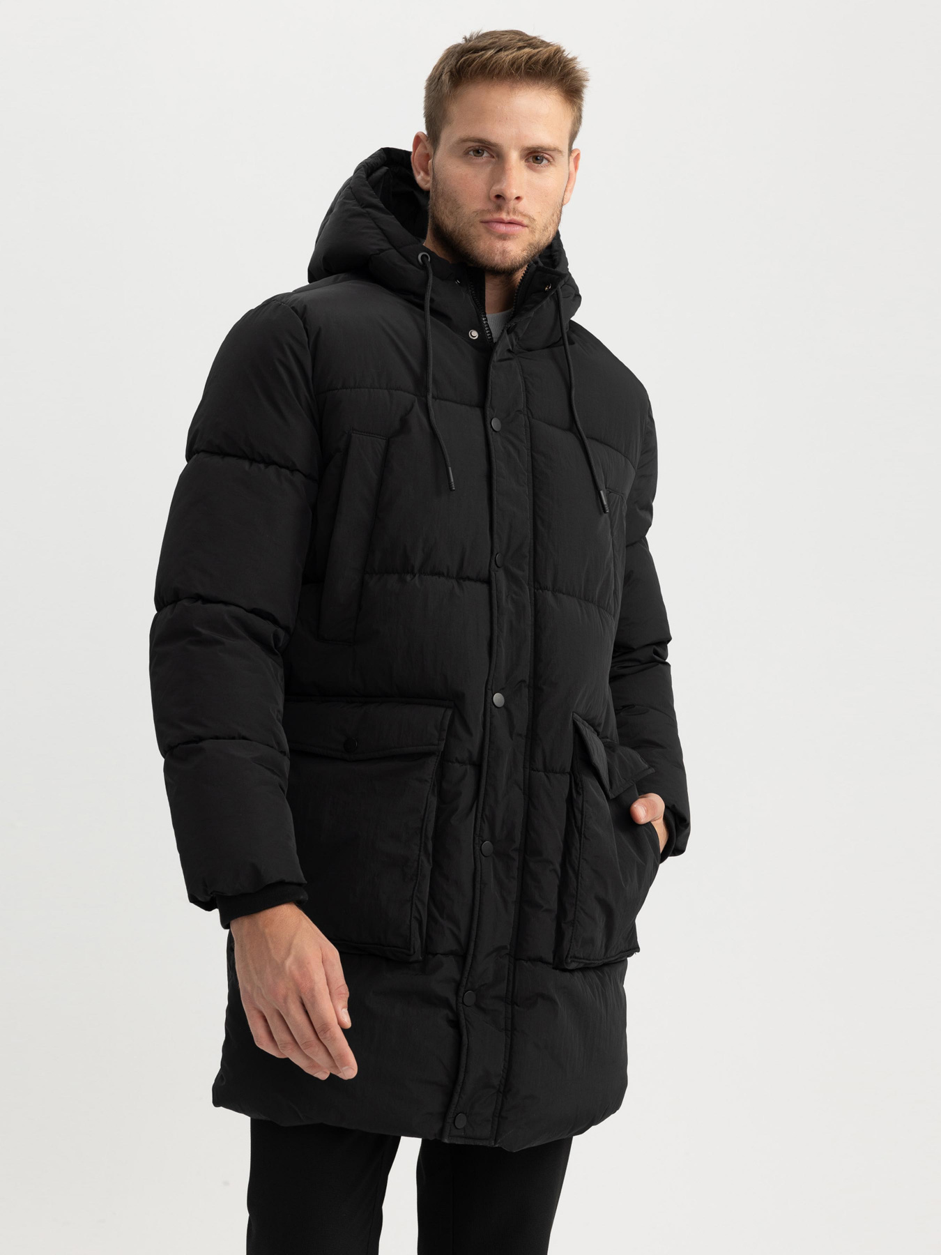 Парка DeFacto модель A3694AX-BK27 Фото