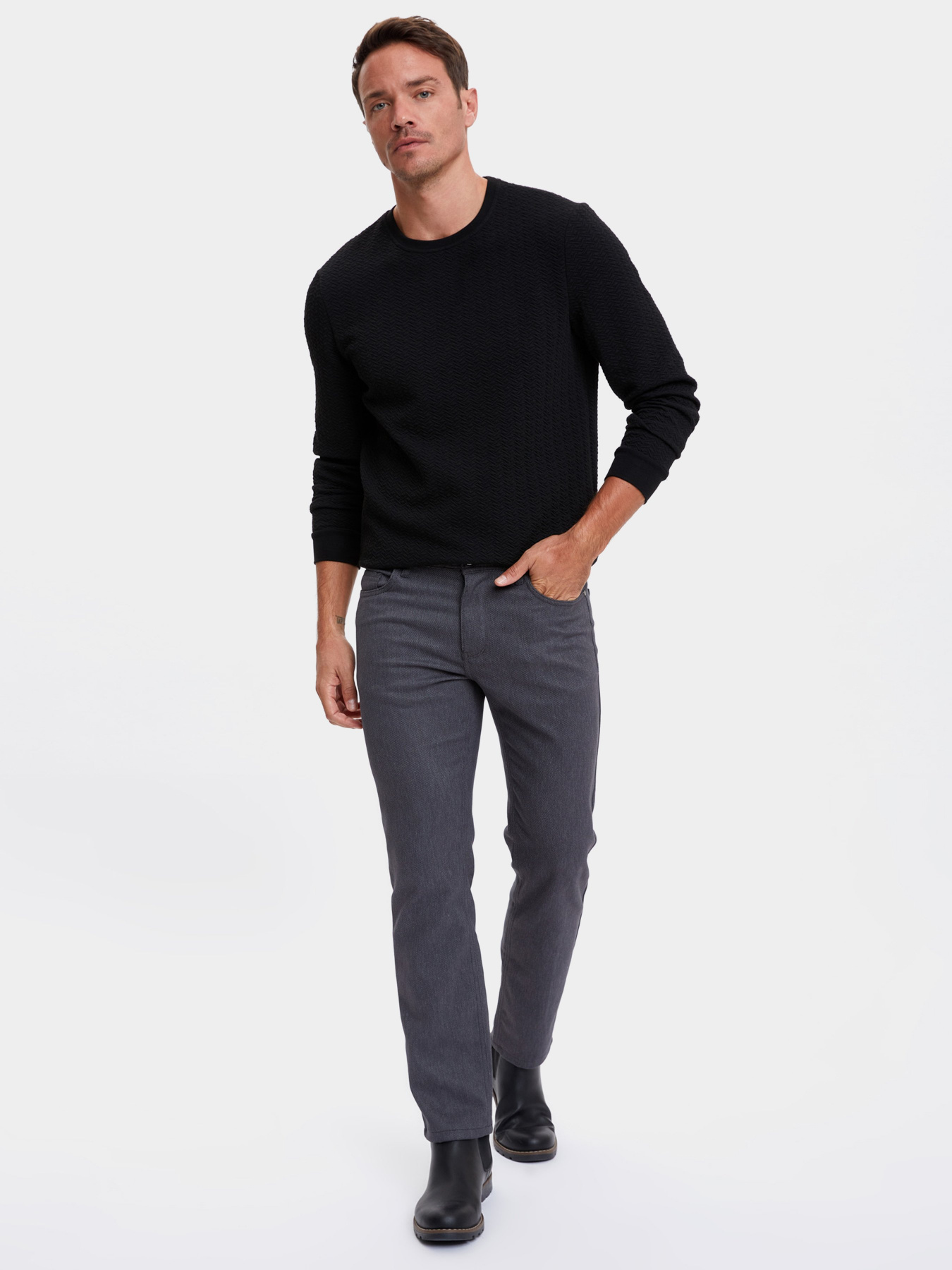 Джемпер DeFacto модель S1624AZ-BK27 Фото