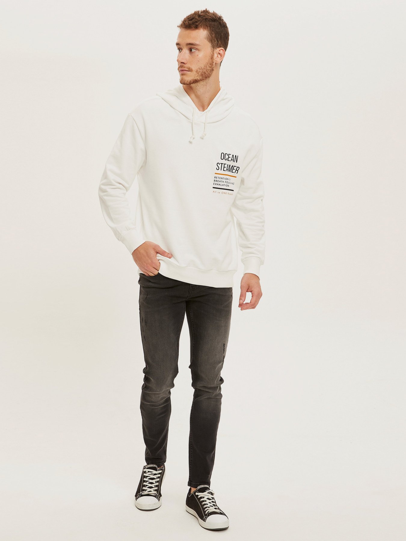 Худи DeFacto модель S9292AZ-WT34 Фото