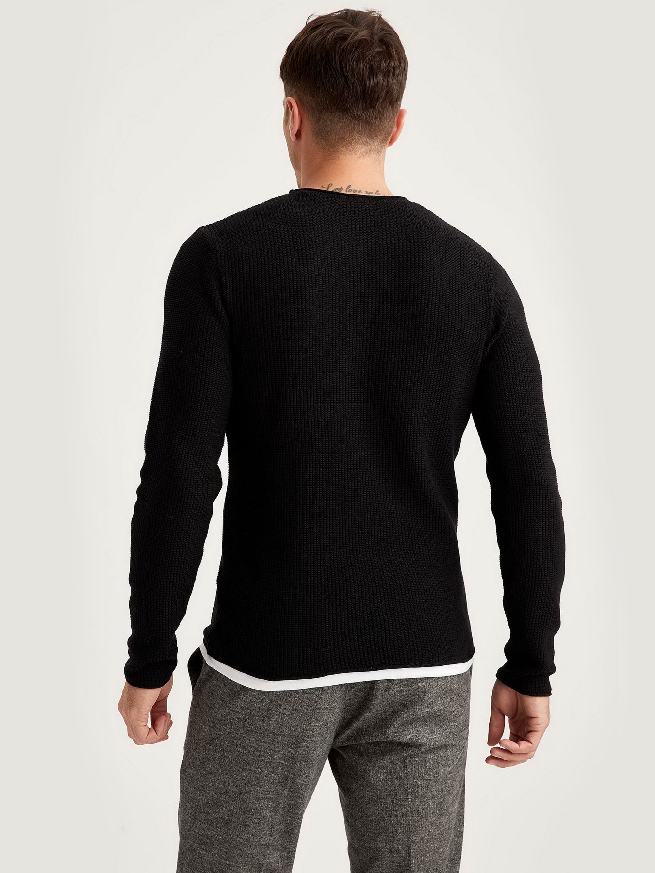 Джемпер DeFacto модель T1048AZ-BK27 Фото