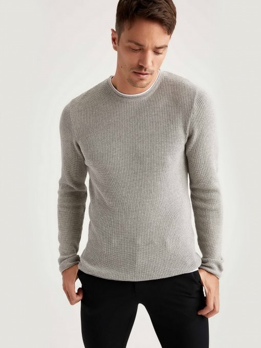 Джемпер DeFacto модель T1048AZ-GR210 Фото