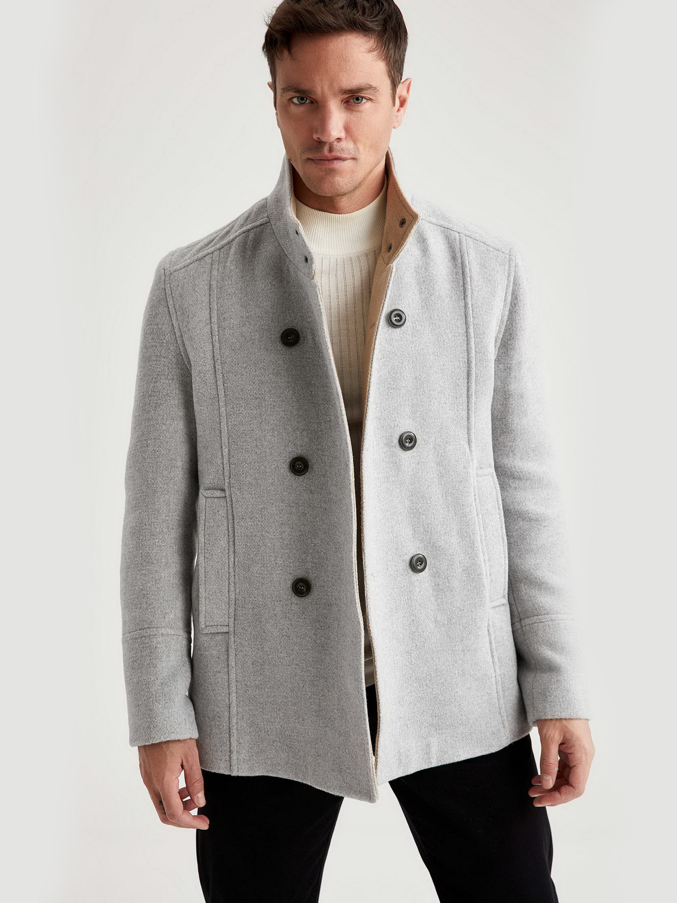 Пальто DeFacto модель R5057AZ-GR210 Фото