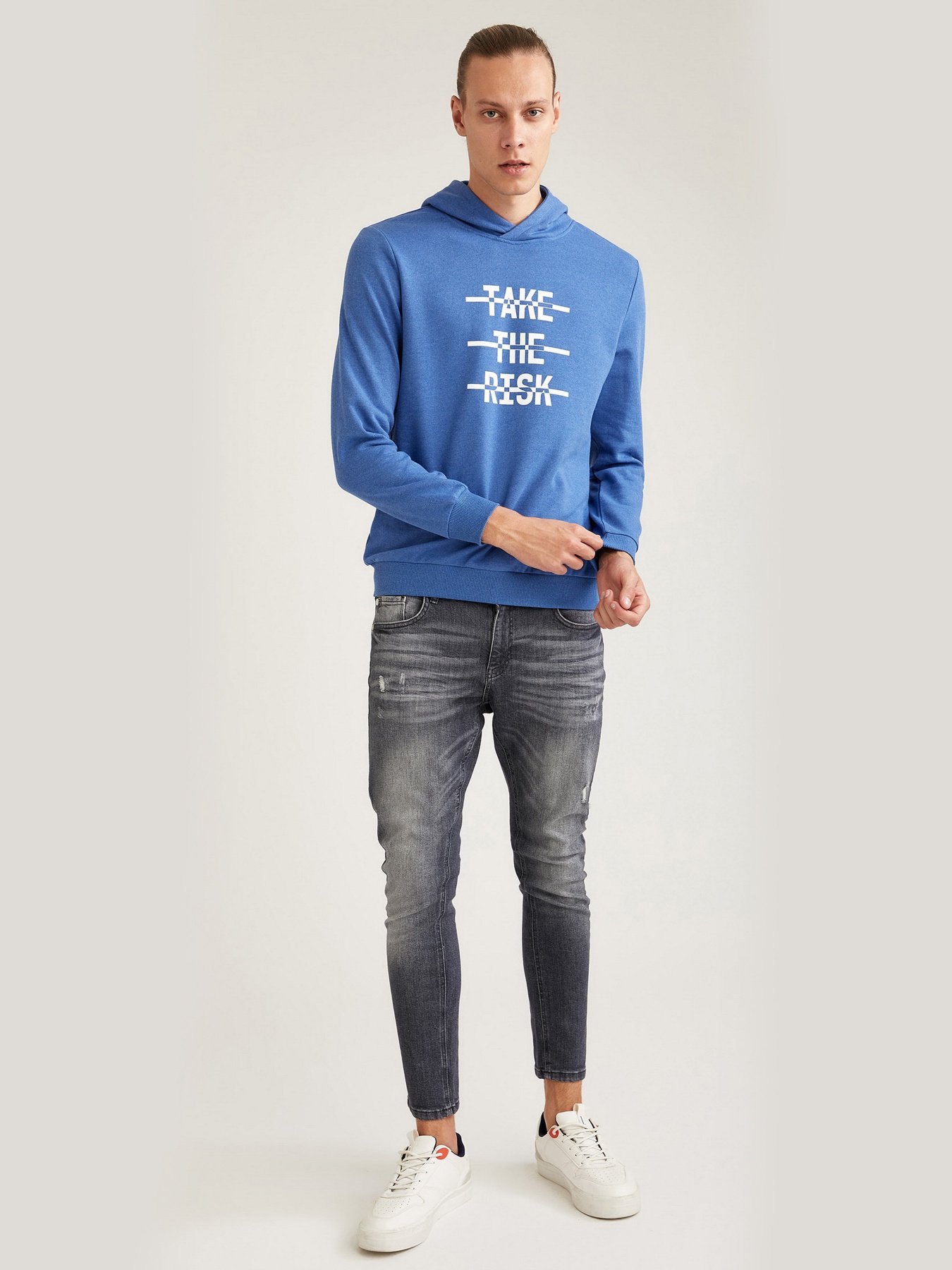 Худи DeFacto модель S7038AZ-BE114 Худи DeFacto модель S7038AZ-BE114 Фото