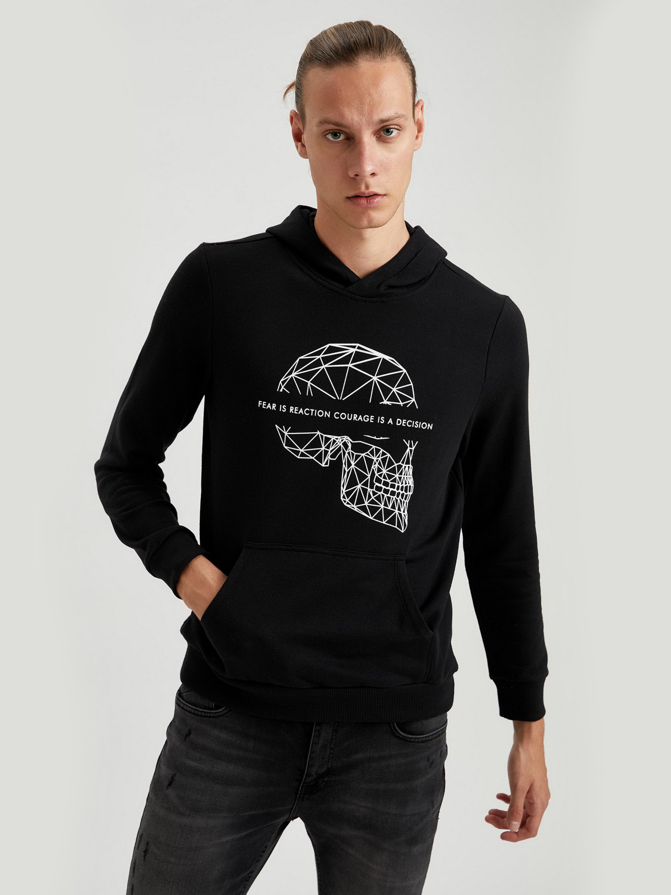 Худи DeFacto модель S8421AZ-BK27 Худи DeFacto модель S8421AZ-BK27 Фото