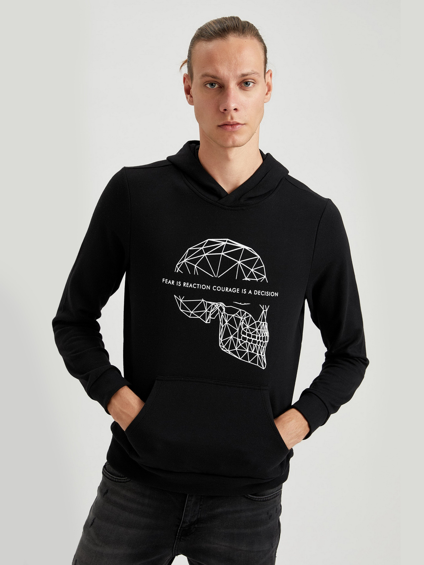 Худи DeFacto модель S8421AZ-BK27 Худи DeFacto модель S8421AZ-BK27 Фото