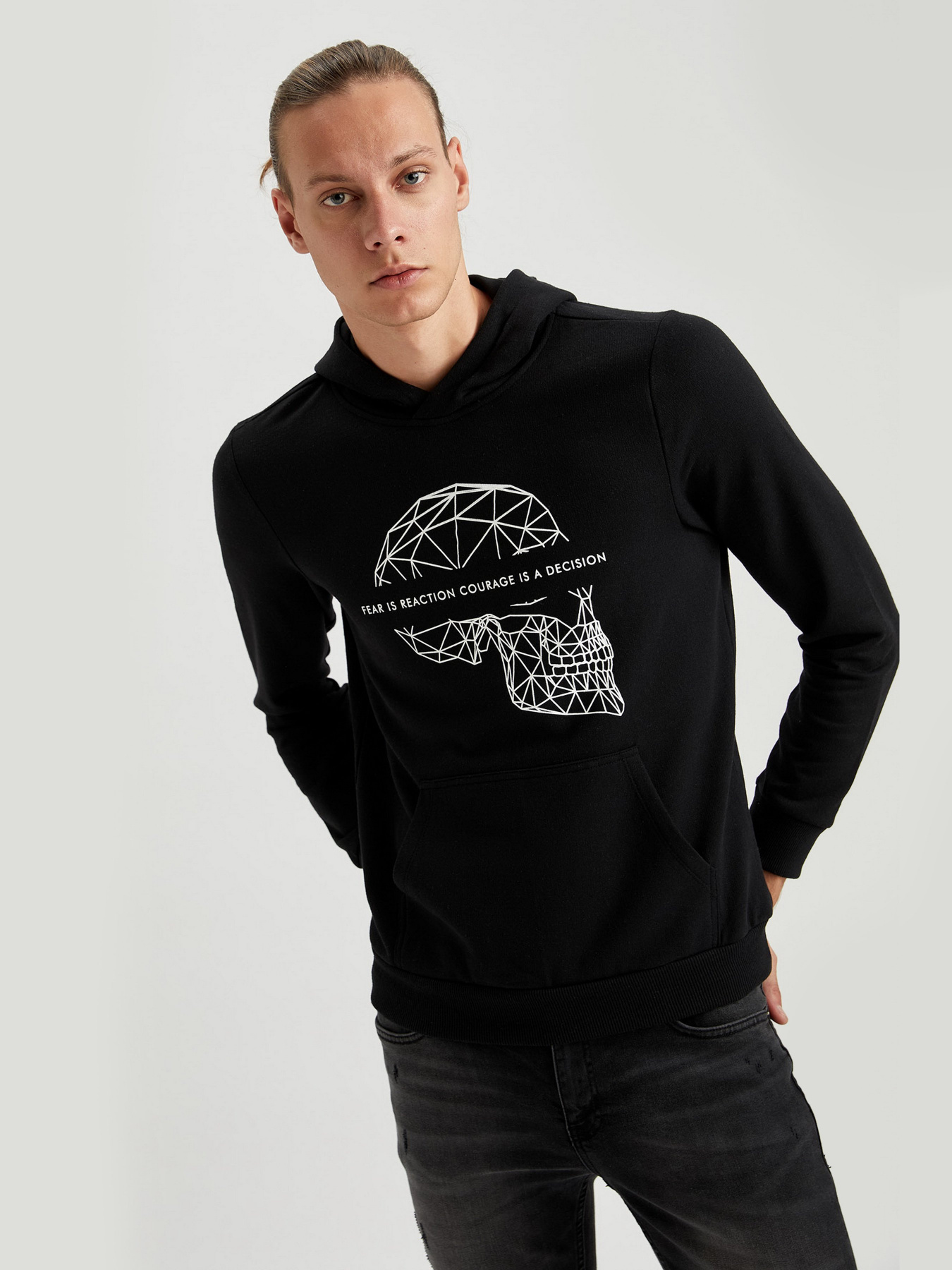 Худи DeFacto модель S8421AZ-BK27 Худи DeFacto модель S8421AZ-BK27 Фото