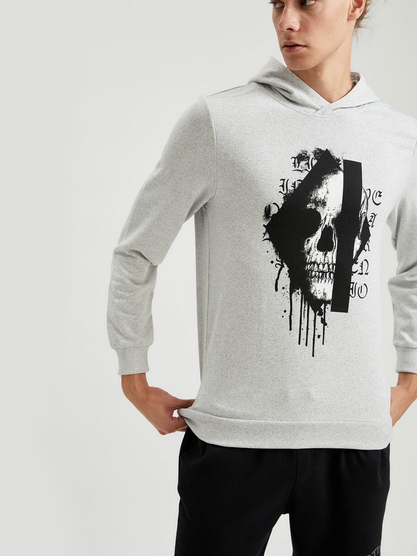 Худи DeFacto модель S8425AZ-GR363 Фото