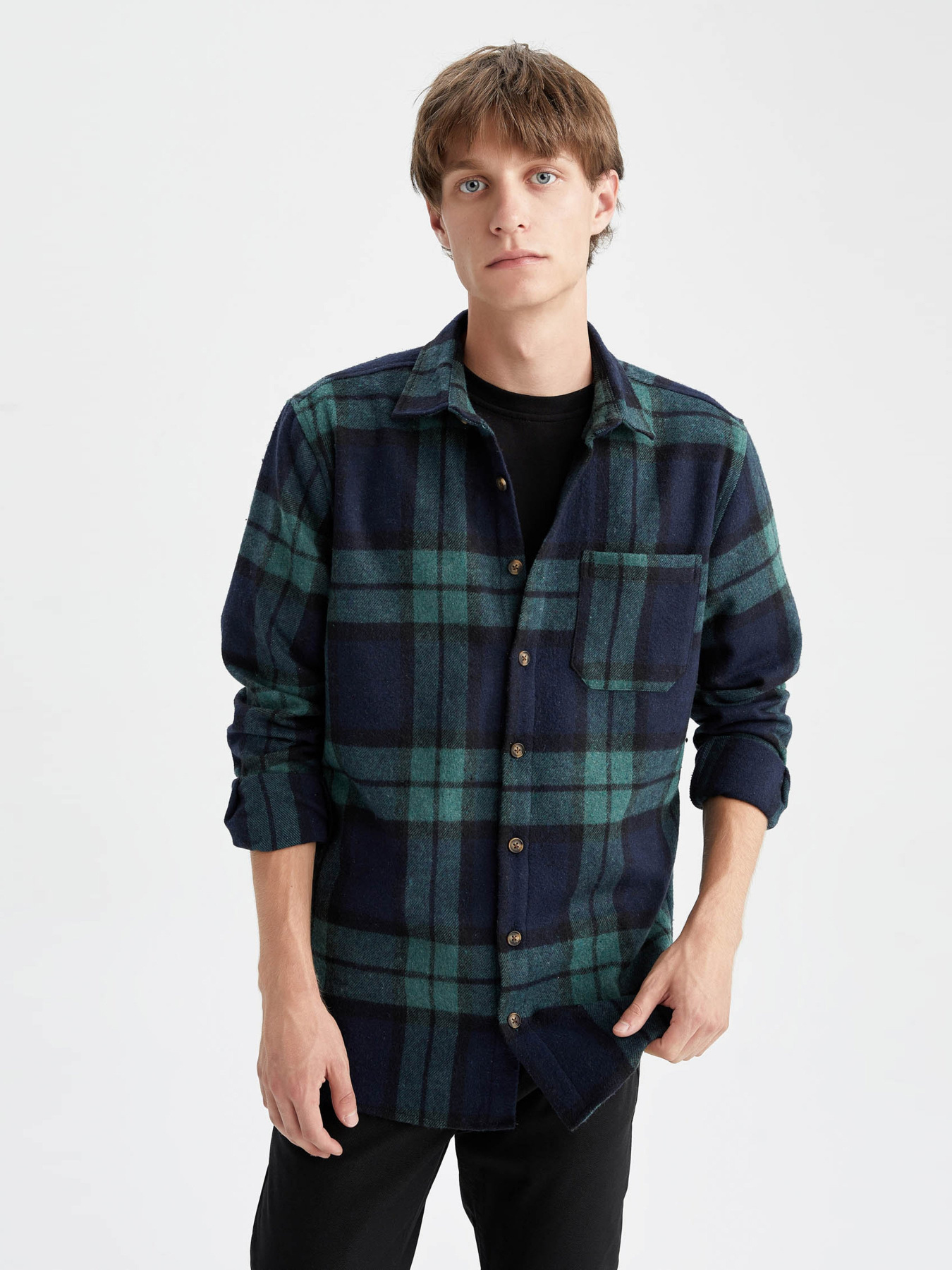 Рубашка DeFacto модель S1241AZ-GN739 Фото