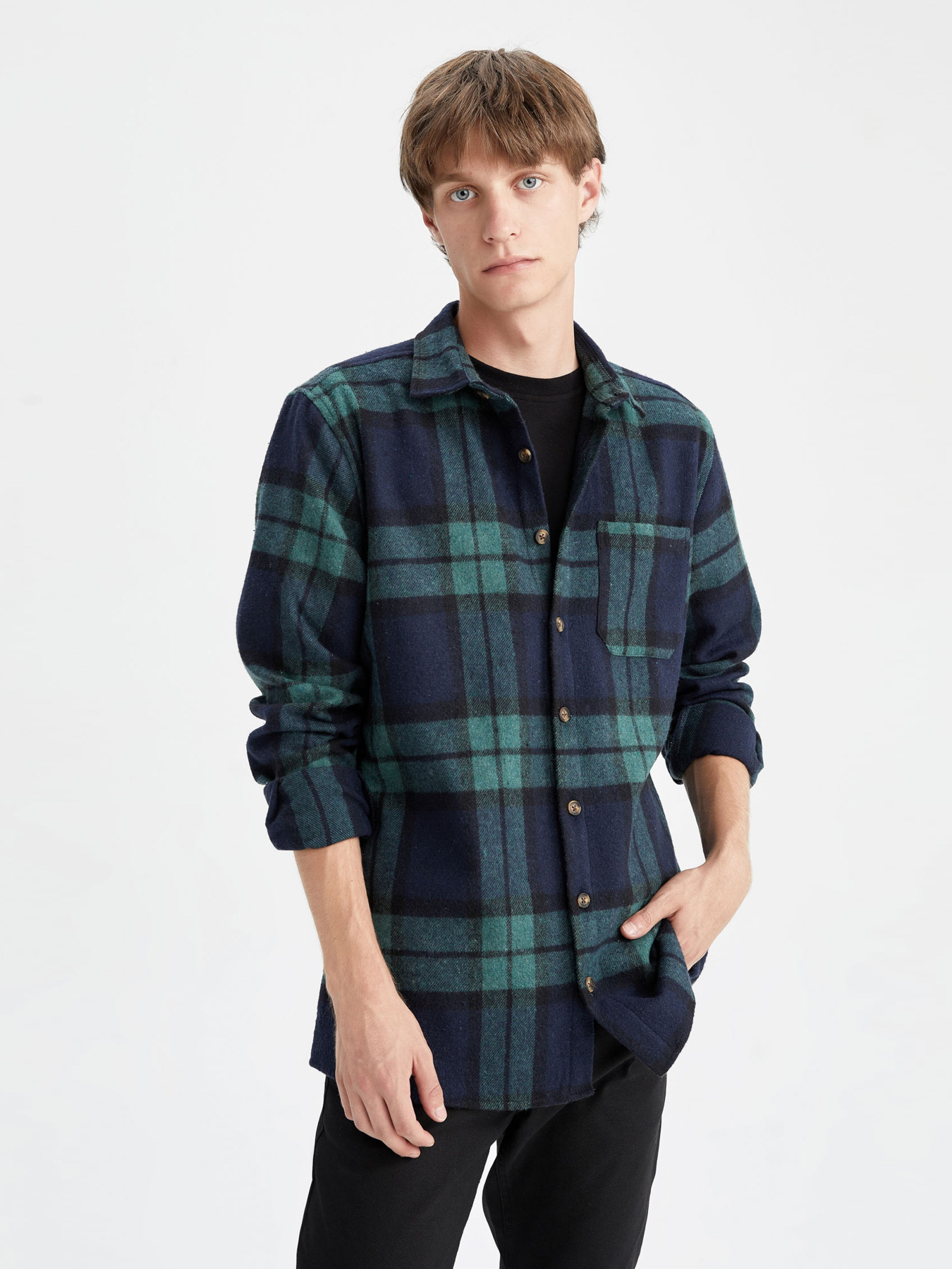 Рубашка DeFacto модель S1241AZ-GN739 Фото