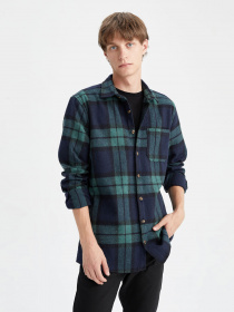 Сорочка повсякденна DeFacto модель S1241AZ-GN739 Фото