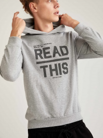 Худи DeFacto модель S8426AZ-GR360 Худи DeFacto модель S8426AZ-GR360 Фото