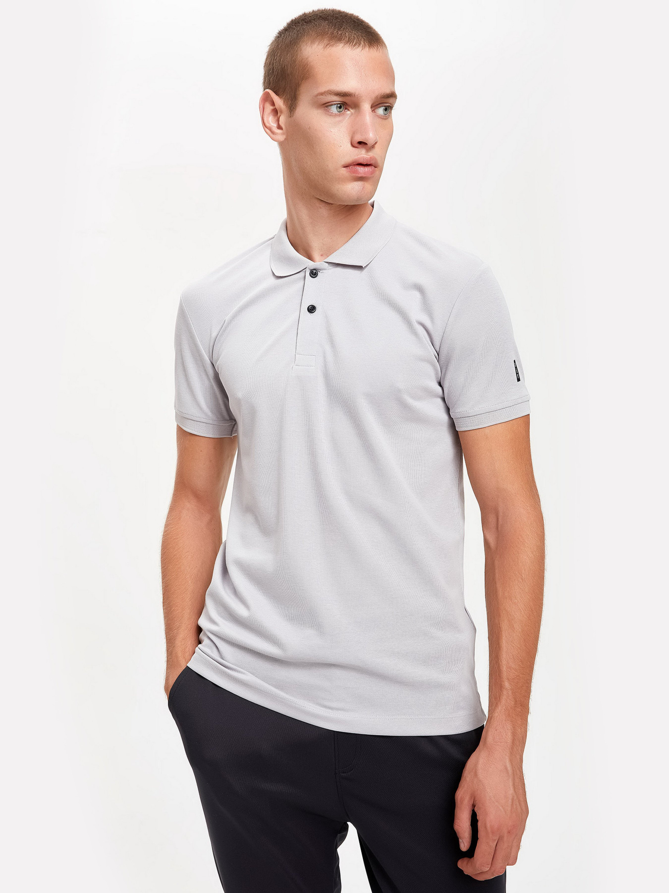 Поло з коротким рукавом DeFacto модель S0623AZ-GR247 Фото