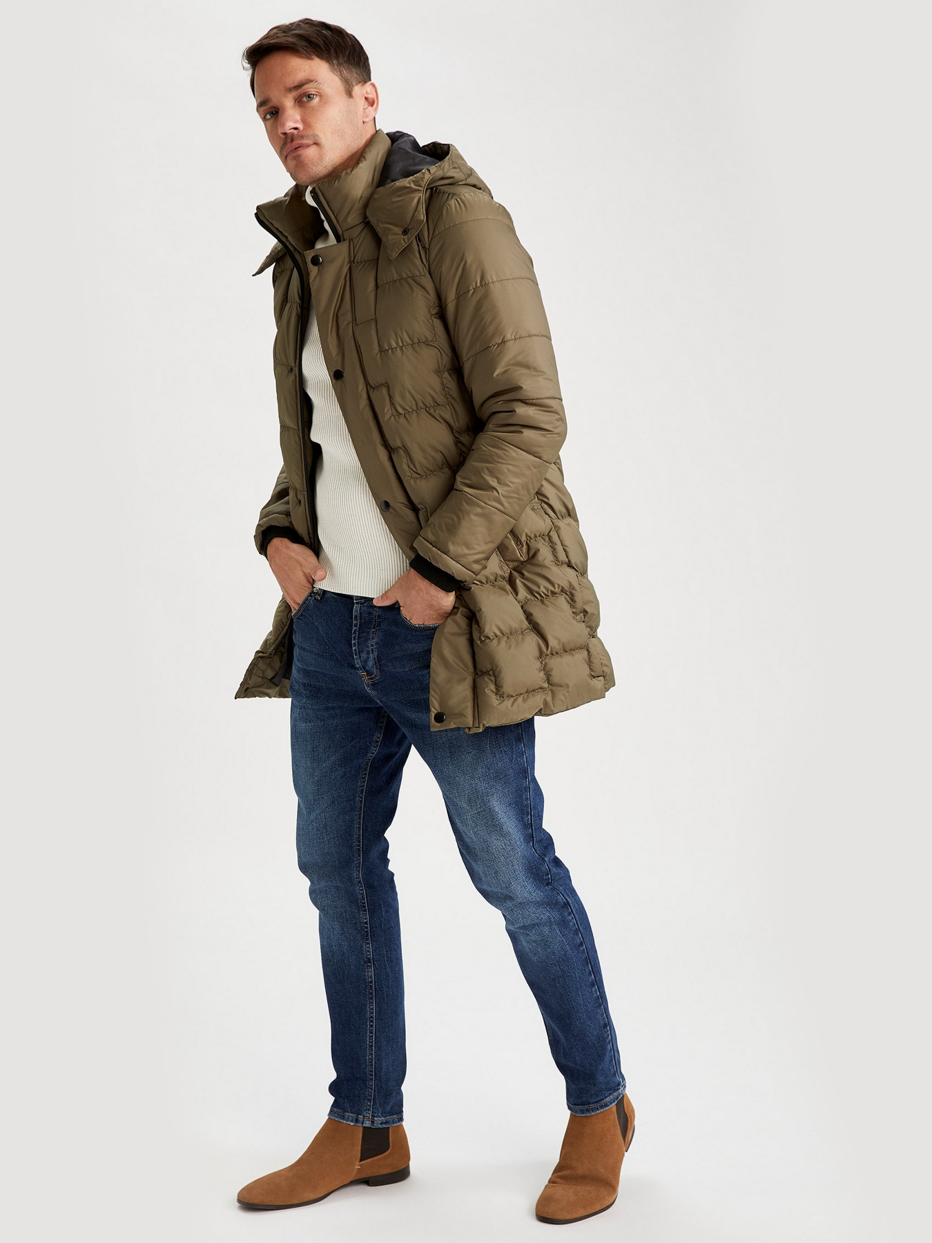 Демисезонная куртка DeFacto модель T2239AZ-KH30 Демисезонная куртка DeFacto модель T2239AZ-KH30 Фото