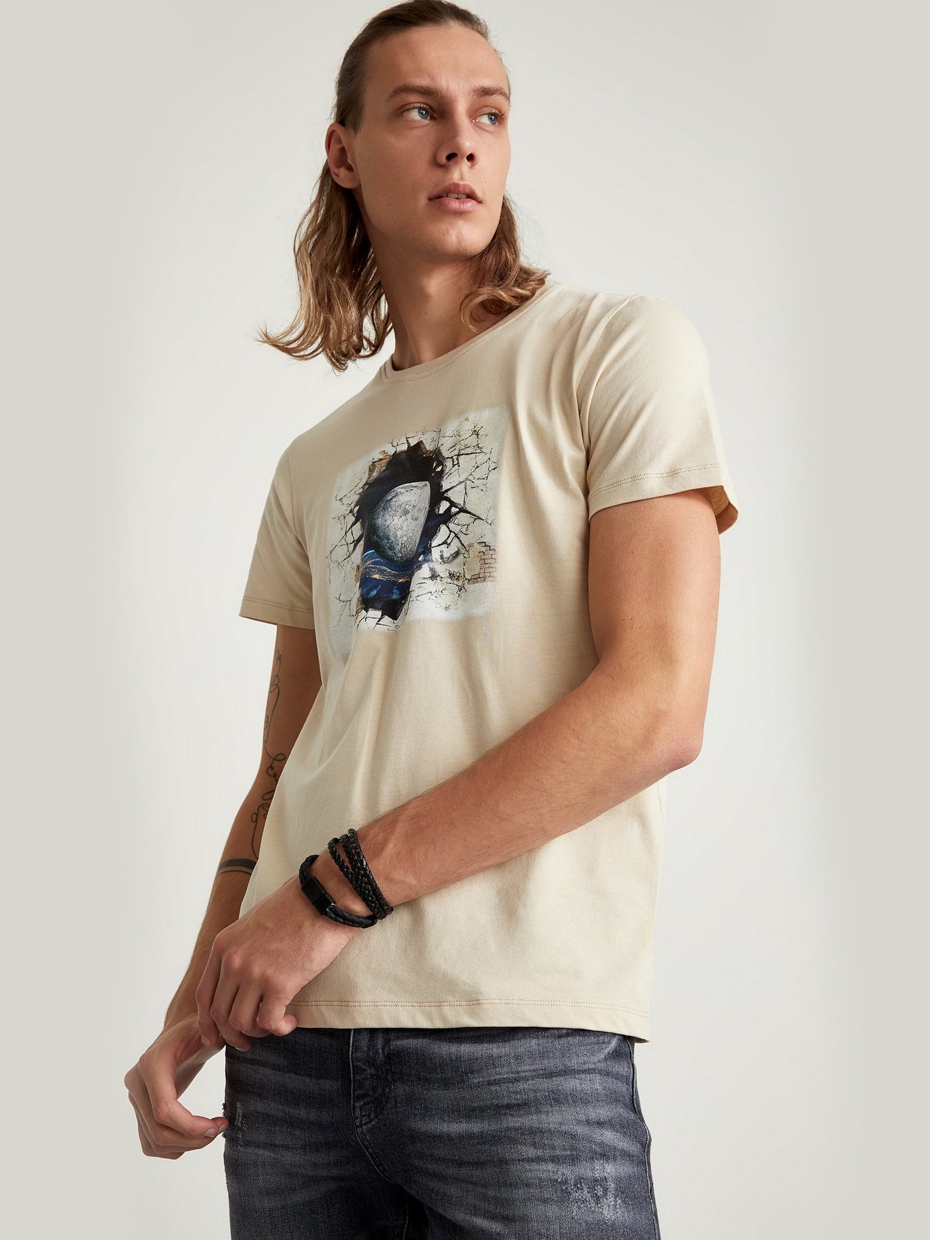 Футболки і поло DeFacto модель T2199AZ-BG596 Фото