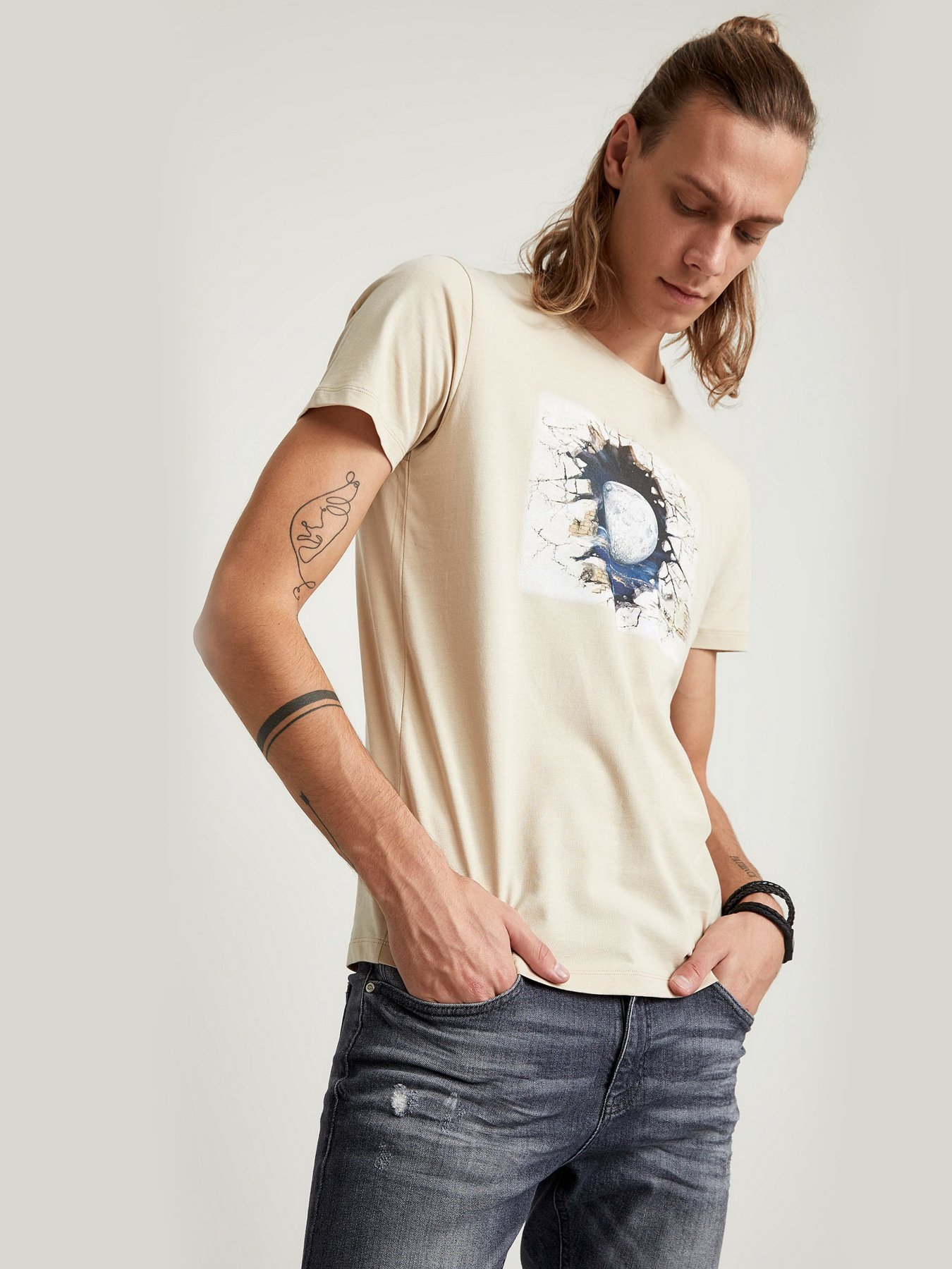 Футболки і поло DeFacto модель T2199AZ-BG596 Фото