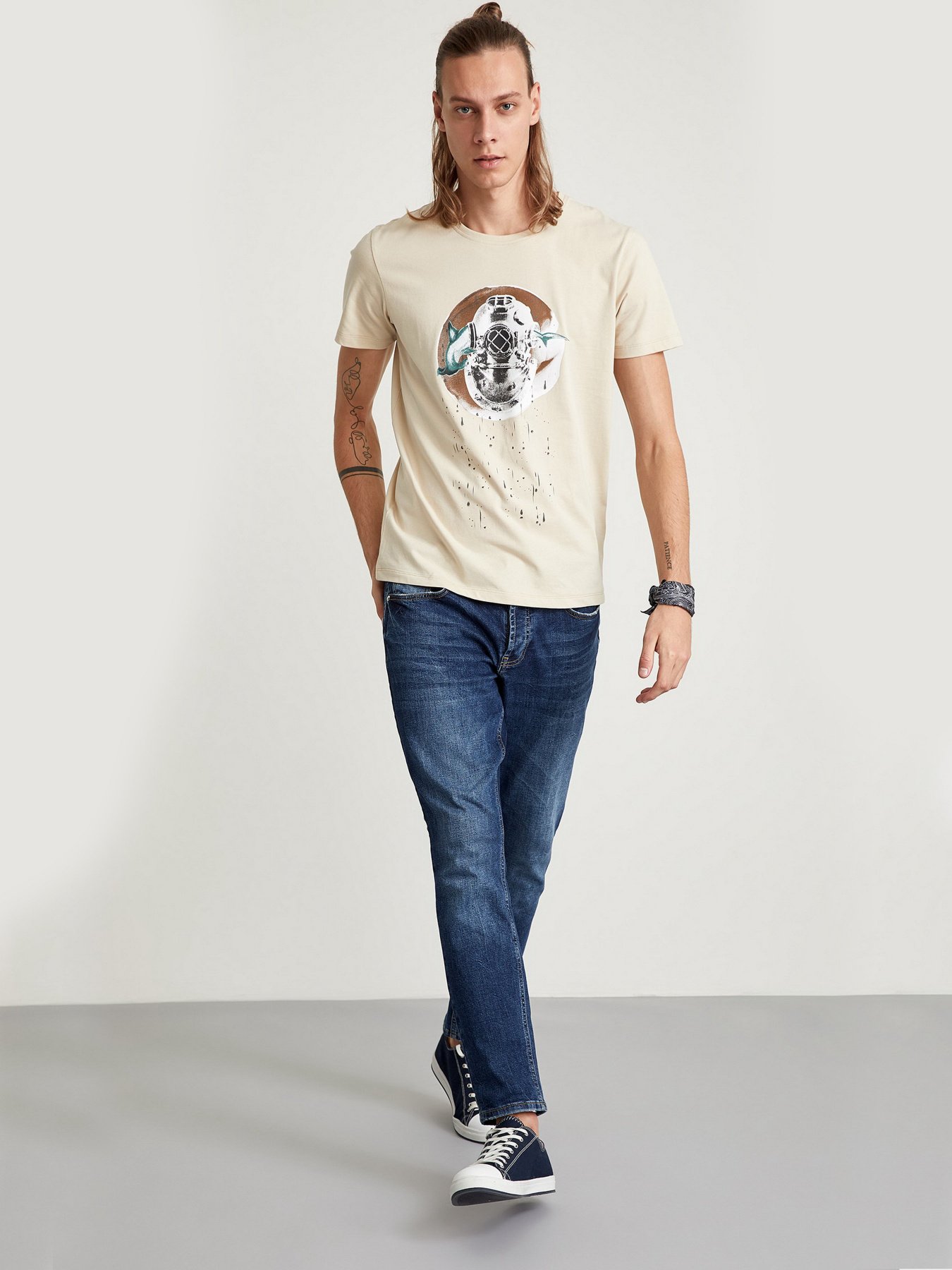 Футболки и поло DeFacto модель T2203AZ-BG596 Фото