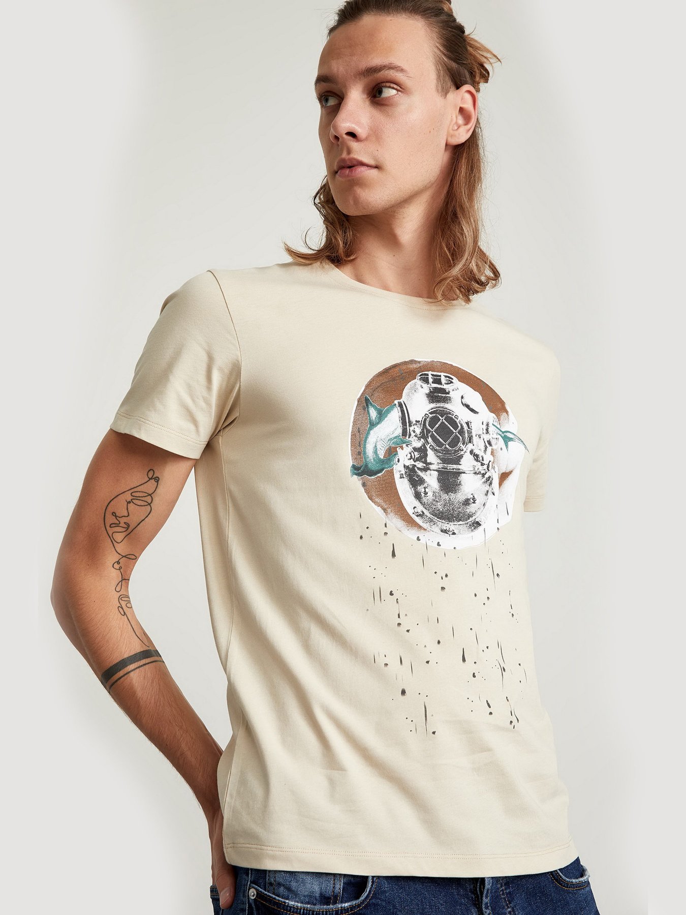 Футболки і поло DeFacto модель T2203AZ-BG596 Фото