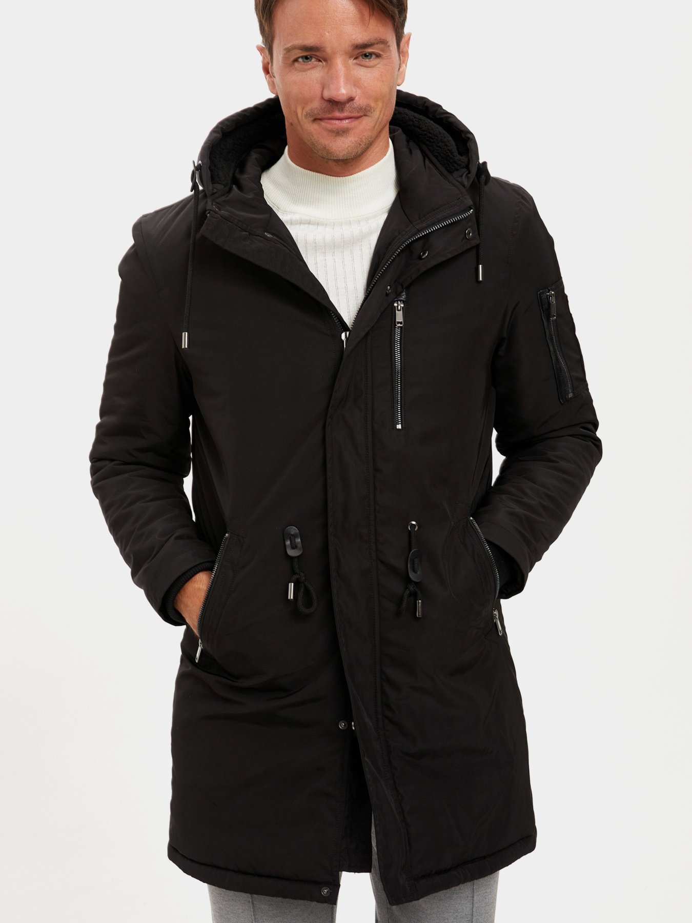 Парка DeFacto модель R5061AZ-BK27 Фото