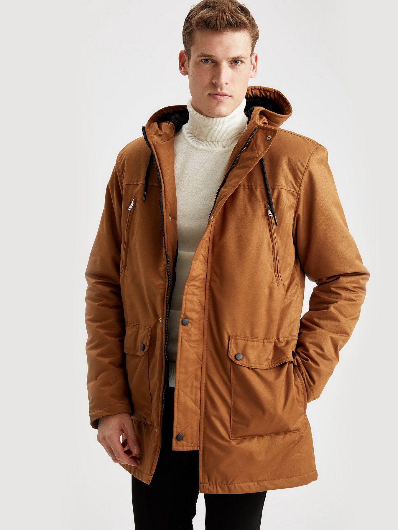 Парка DeFacto модель S7161AZ-BN283 Фото