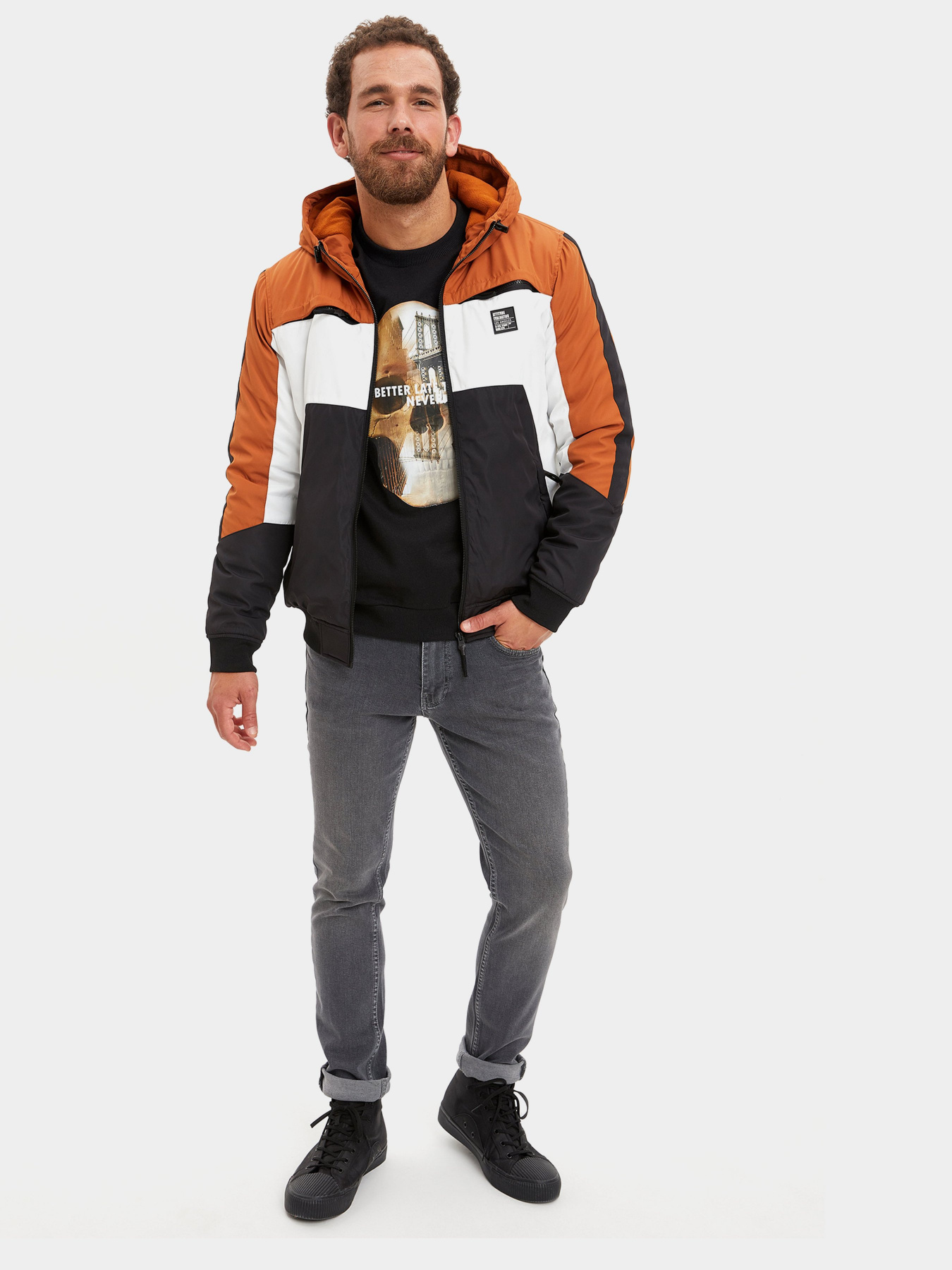 Демісезонна куртка DeFacto модель N4530AZ-OG486 Фото