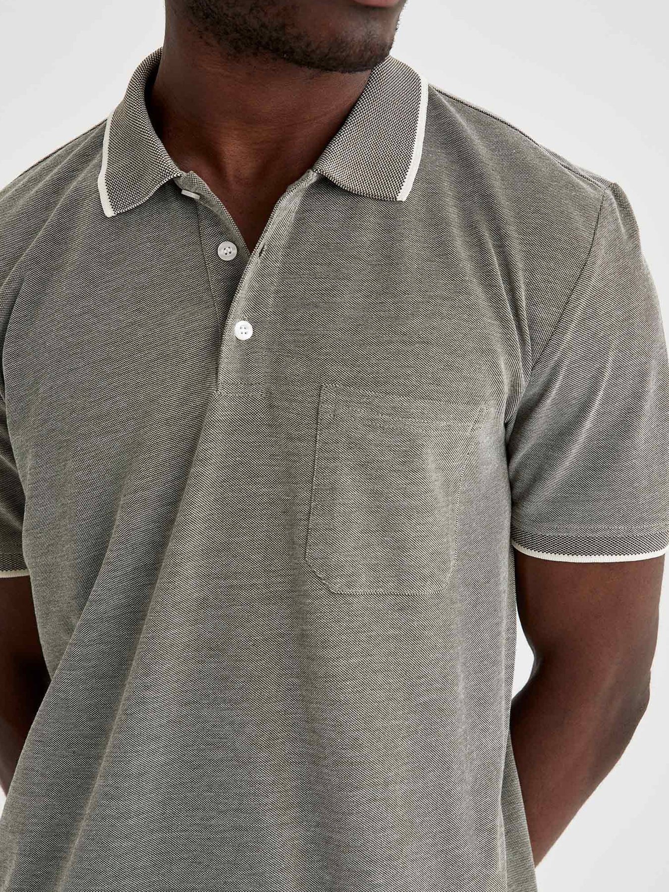 Поло DeFacto модель T7645AZ-GN924 Фото