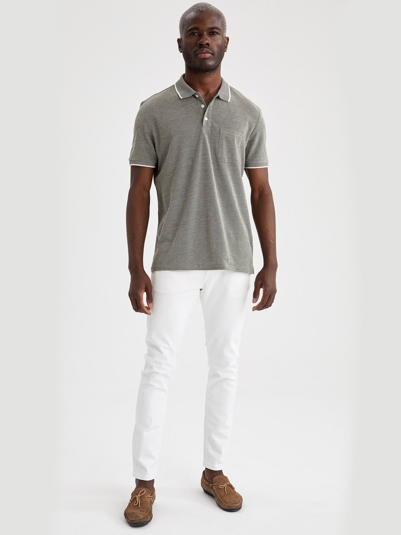 Поло DeFacto модель T7645AZ-GN924 Фото