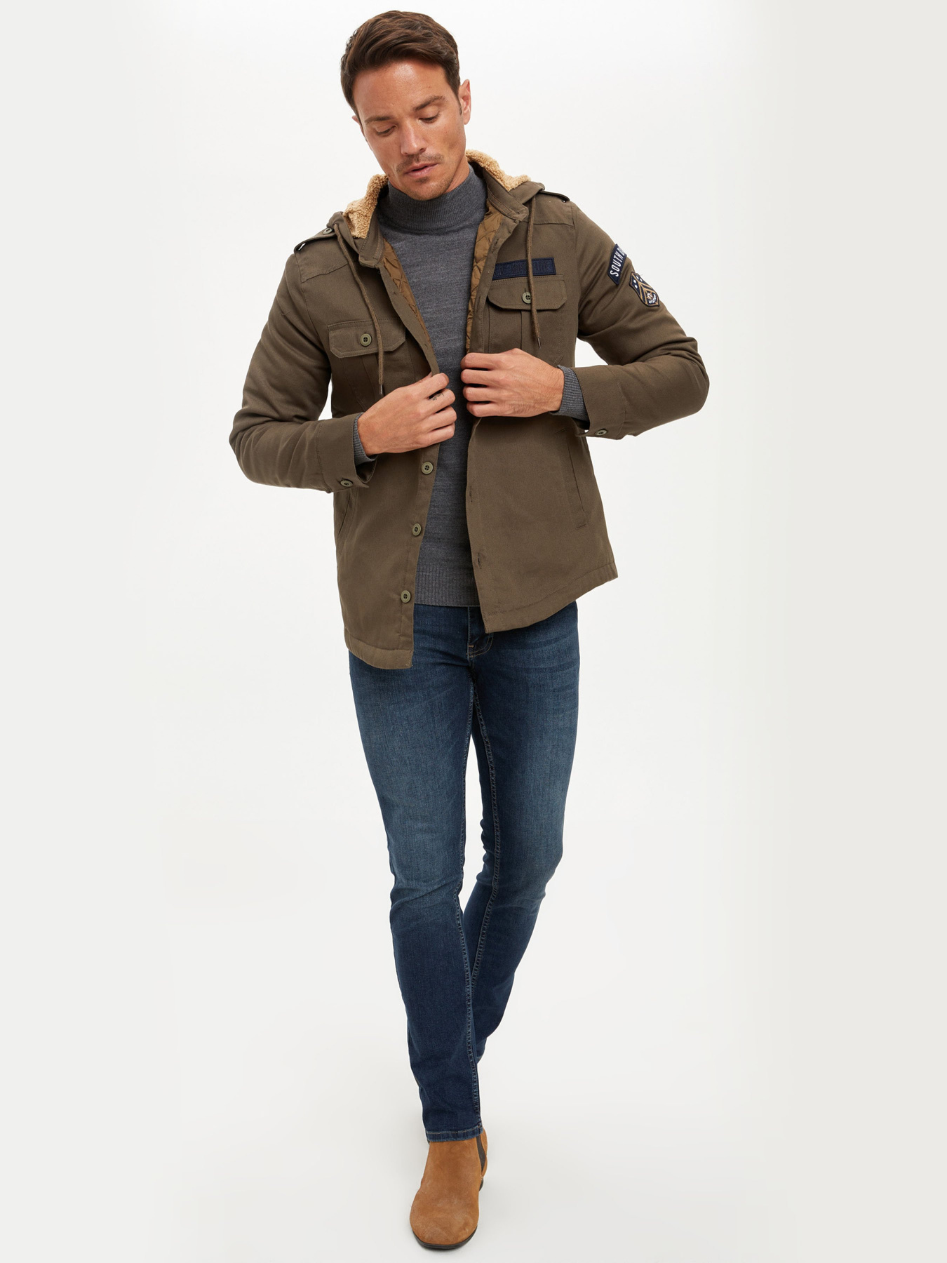 Демисезонная куртка DeFacto модель R2038AZ-KH64 Фото