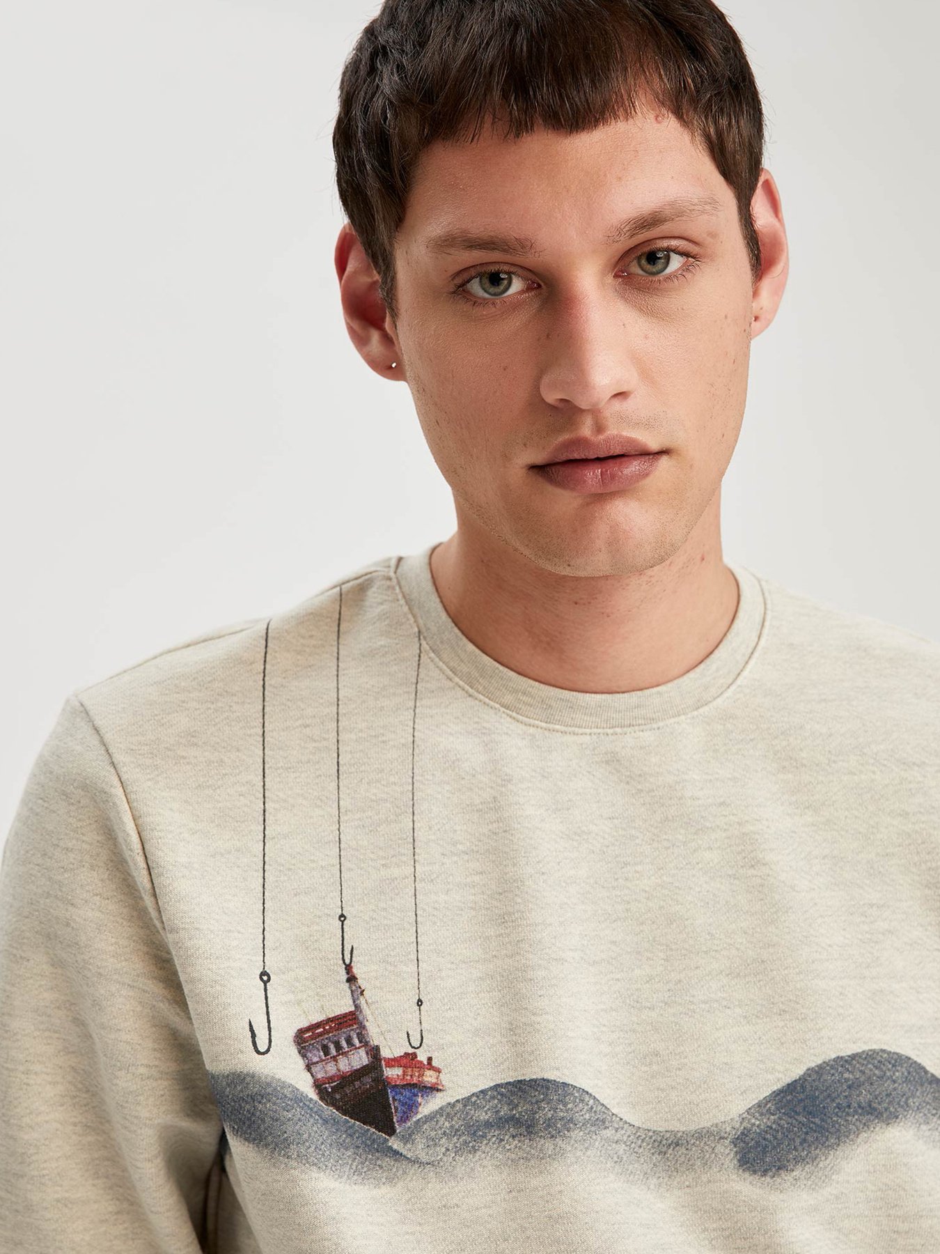 Свитшот DeFacto модель T8038AZ-BG443 Фото