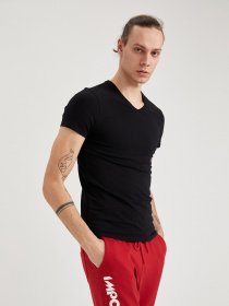 Футболки і поло DeFacto модель L4884AZ-BK27 Футболки і поло DeFacto модель L4884AZ-BK27 Фото