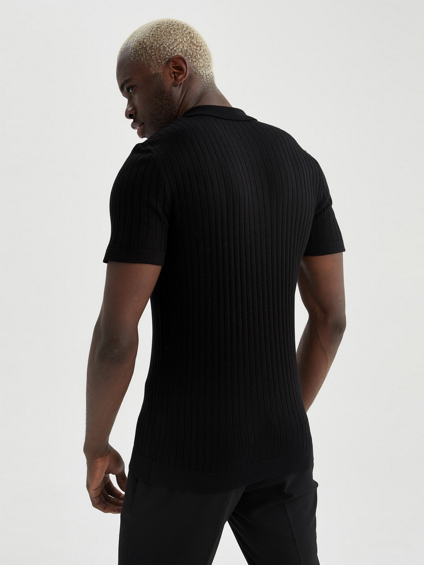 Поло DeFacto модель N6710AZ-BK27 Фото