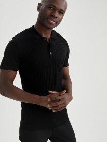 Поло DeFacto модель N6710AZ-BK27 Фото