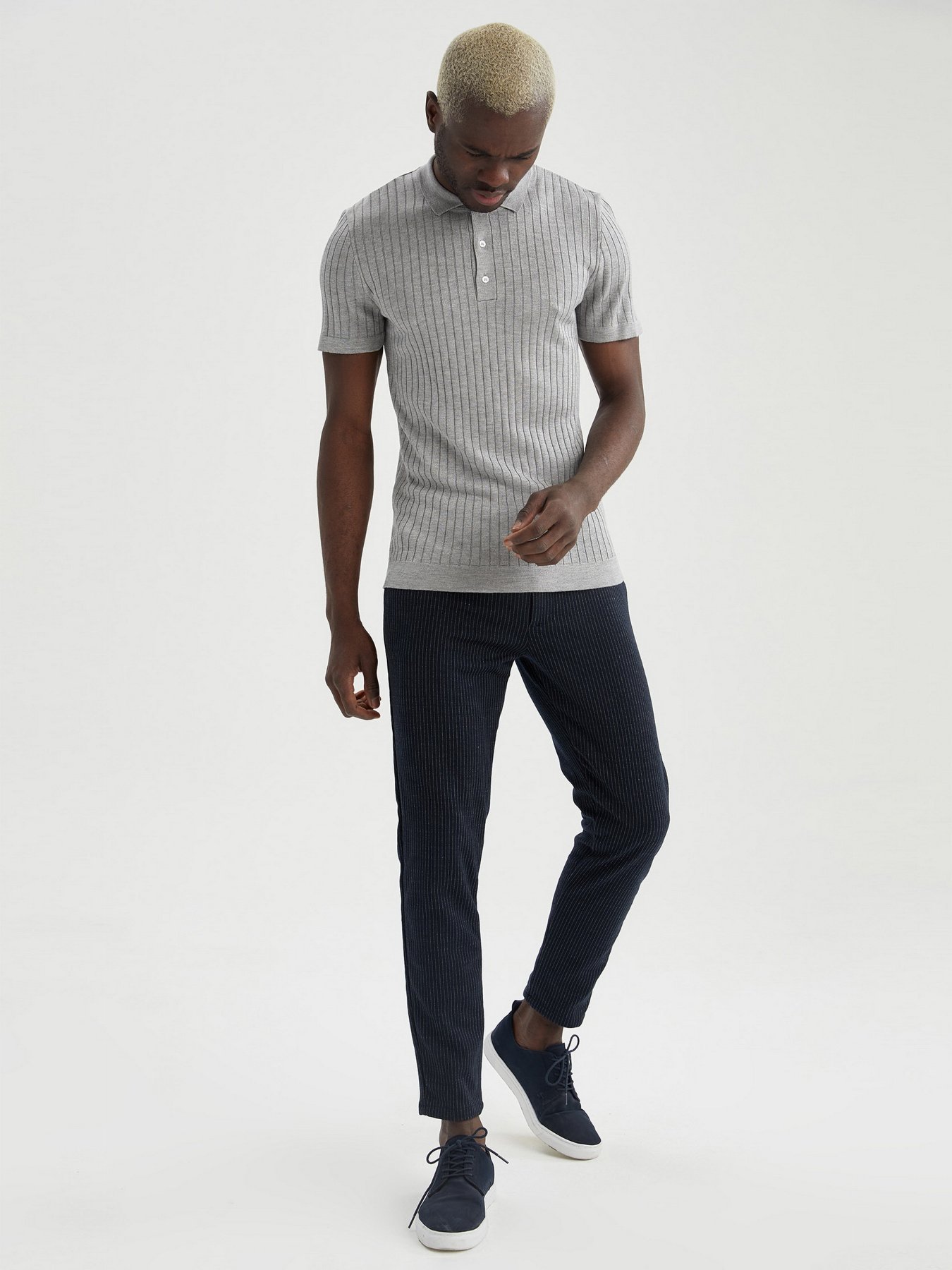 Поло DeFacto модель N6710AZ-GR158 Поло DeFacto модель N6710AZ-GR158 Фото