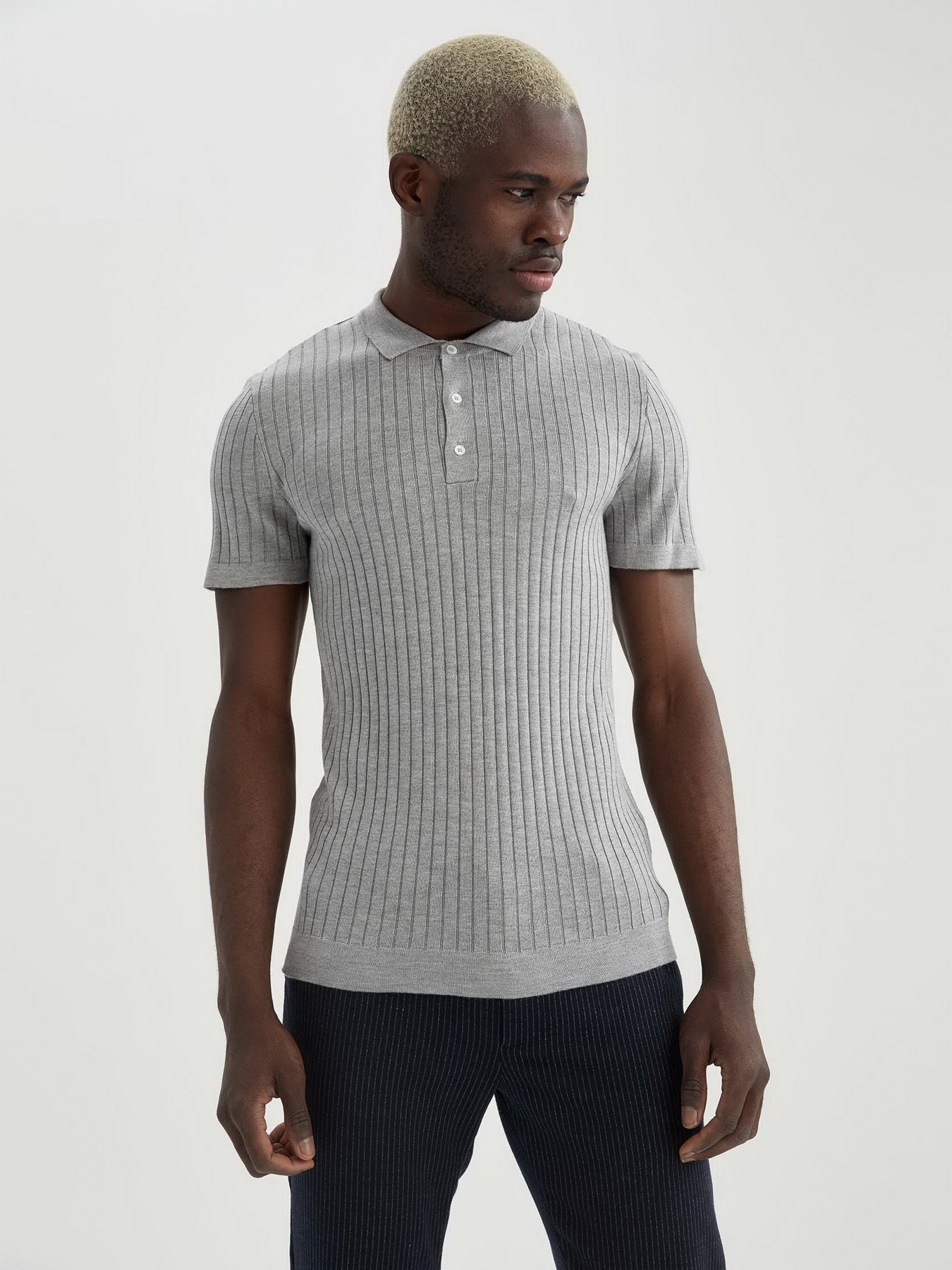 Поло DeFacto модель N6710AZ-GR158 Поло DeFacto модель N6710AZ-GR158 Фото