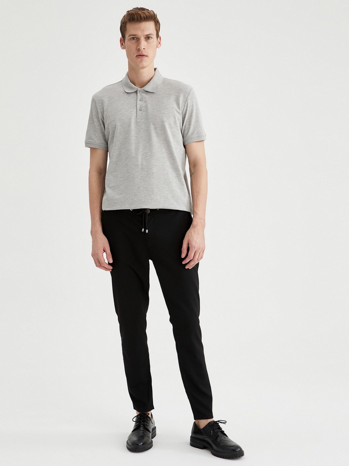 Поло DeFacto модель T0126AZ-GR210 Фото