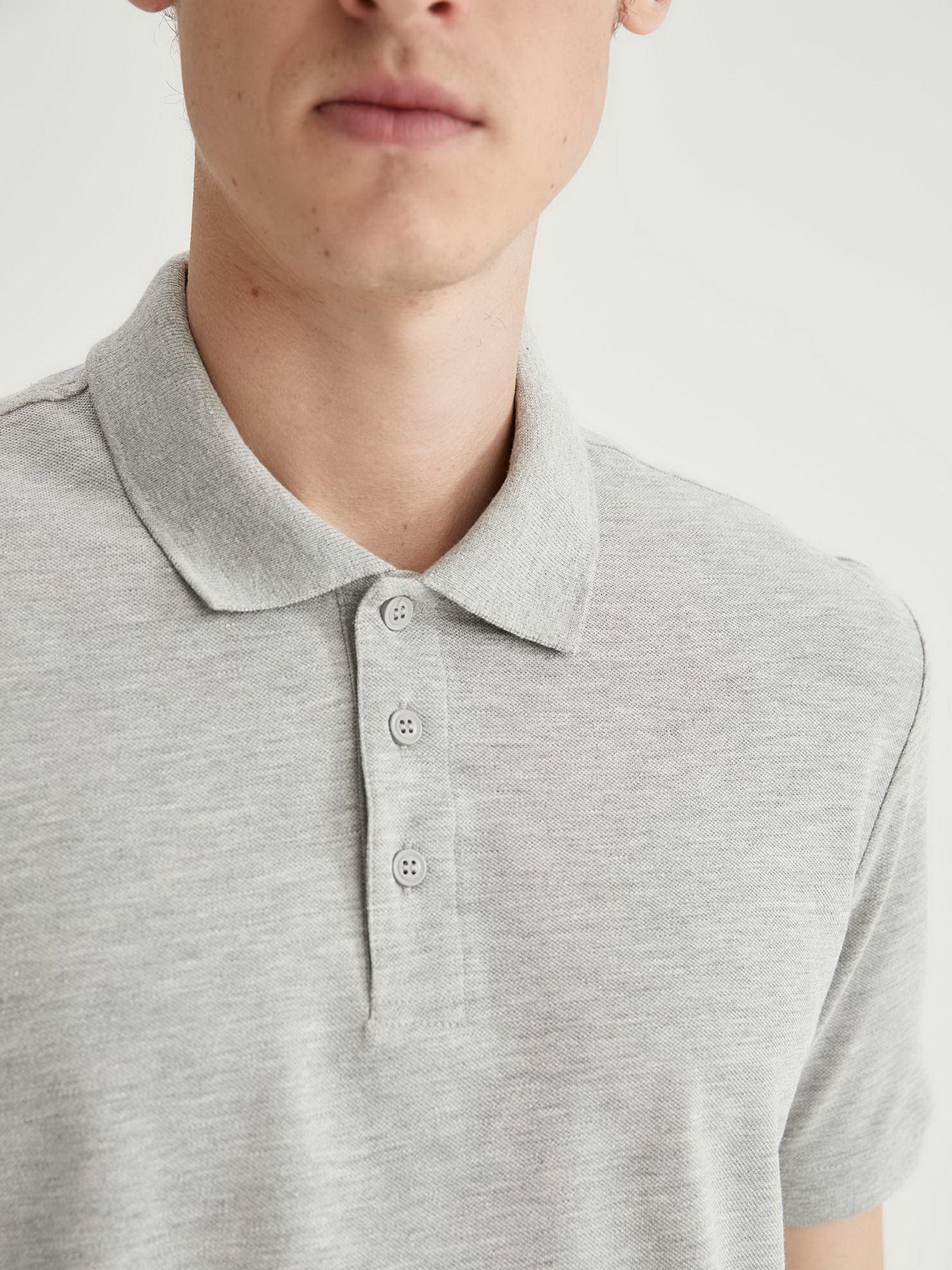 Поло DeFacto модель T0126AZ-GR210 Фото