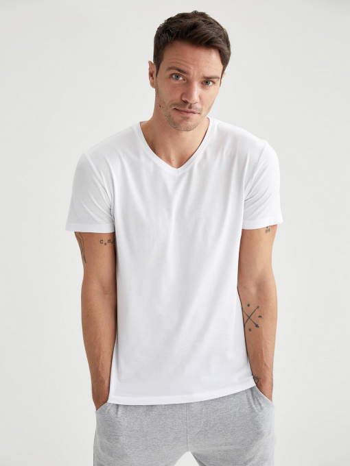 Футболки і поло DeFacto модель M6607AZ-WT34 Фото