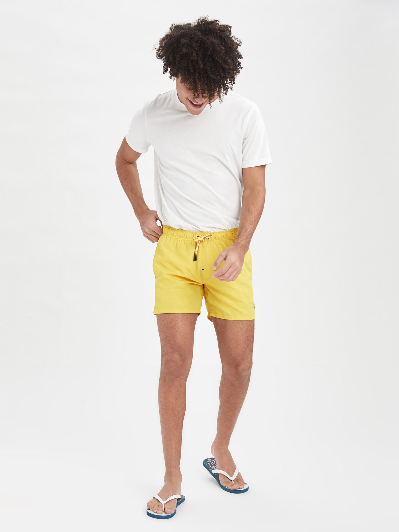 Шорти для плавання DeFacto модель N0131AZ-YL120 Шорти для плавання DeFacto модель N0131AZ-YL120 Фото