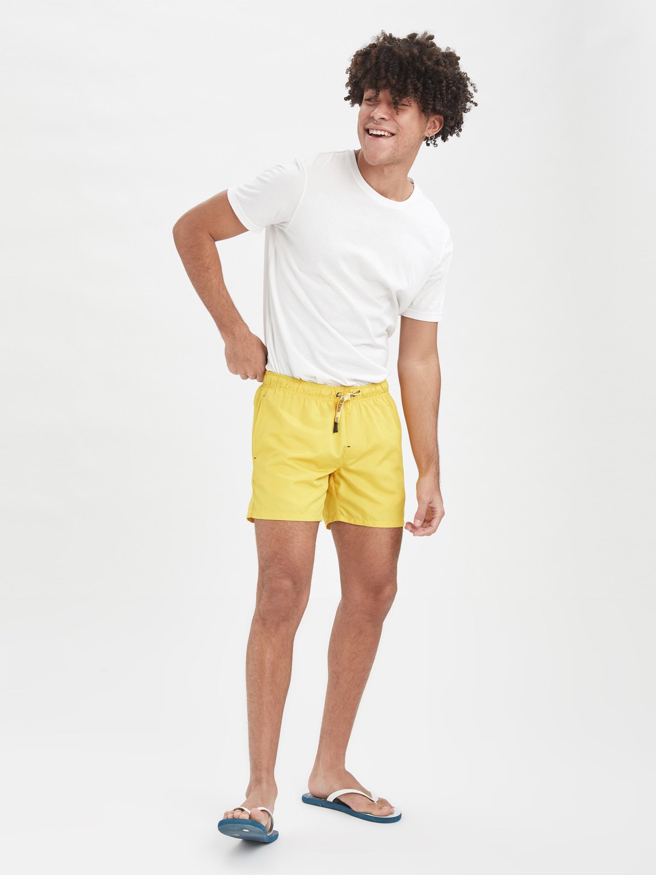 Шорти для плавання DeFacto модель N0131AZ-YL120 Шорти для плавання DeFacto модель N0131AZ-YL120 Фото