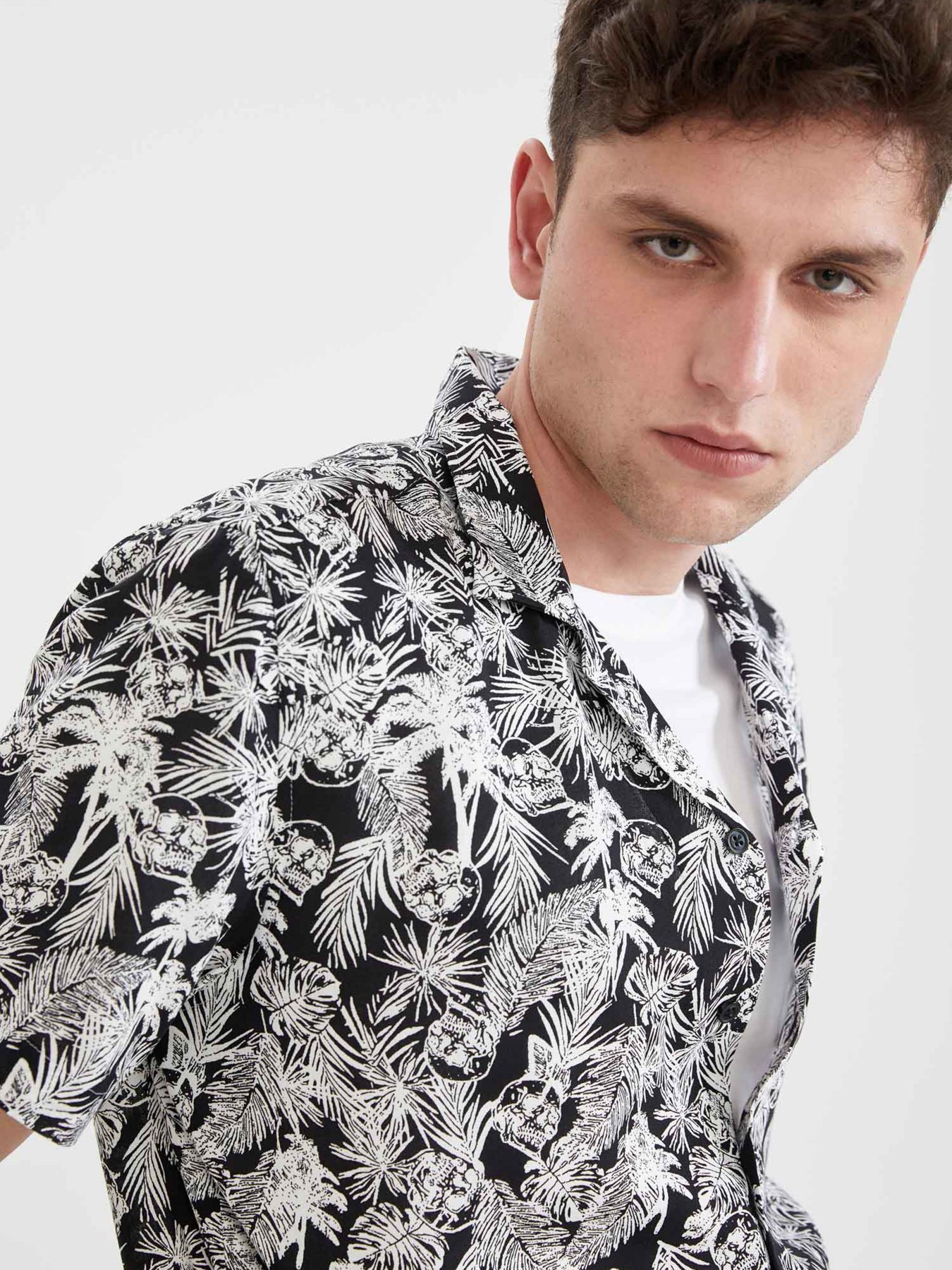 Рубашка повседневная DeFacto модель N1758AZ-BK27 Фото