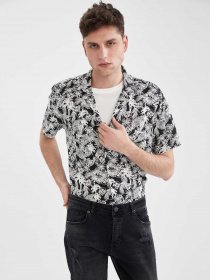 Рубашка повседневная DeFacto модель N1758AZ-BK27 Фото