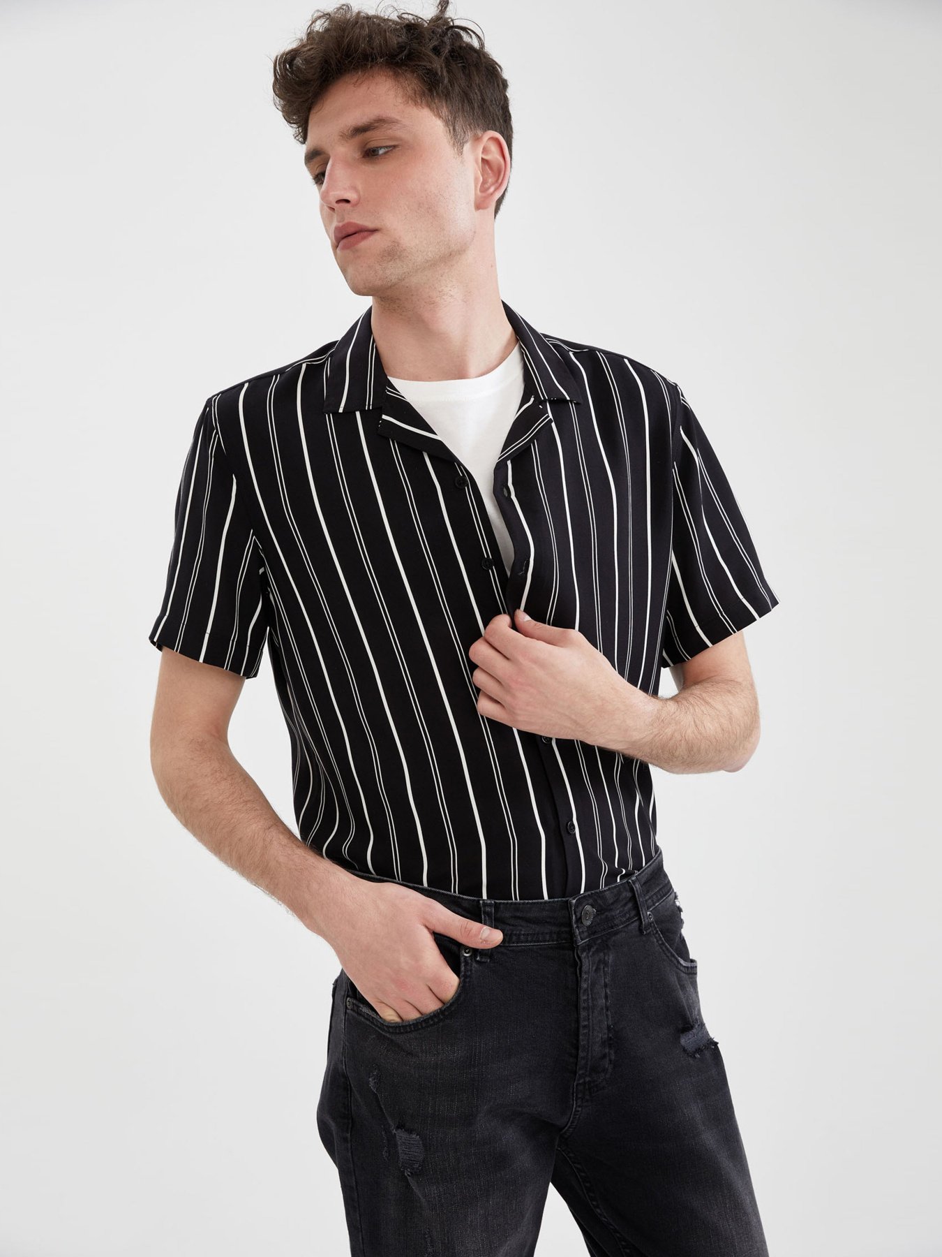 Рубашка DeFacto модель N9713AZ-BK27 Фото