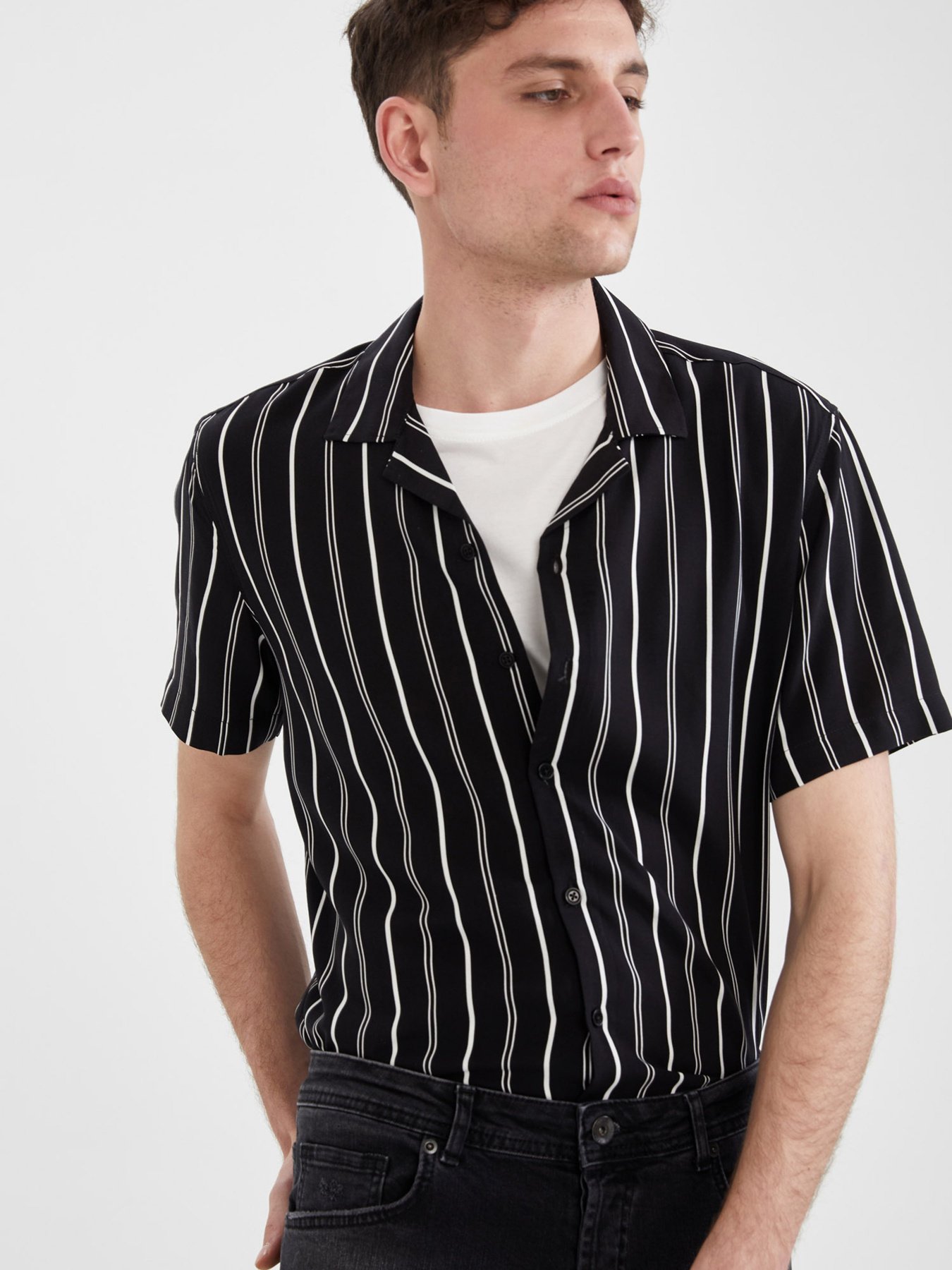 Рубашка повседневная DeFacto модель N9713AZ-BK27 Фото