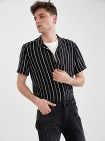 Рубашка повседневная DeFacto модель N9713AZ-BK27 Фото