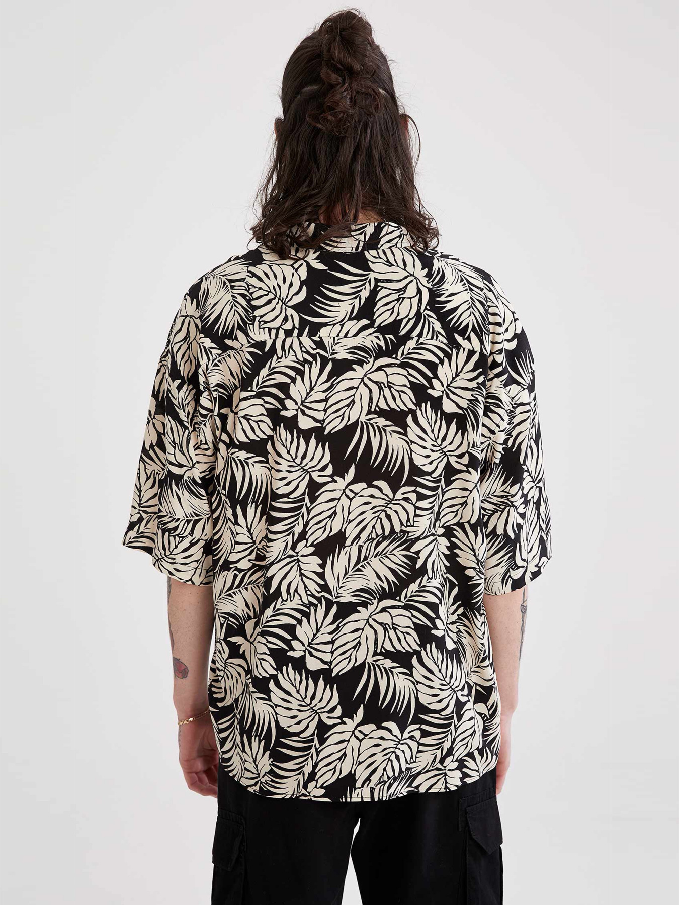 Сорочка повсякденна DeFacto модель U0431AZ-BK27 Фото